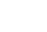 White ResQ logo