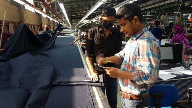 MBM group using FastReactFabric on their cutting floor