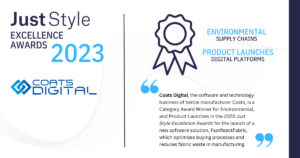 Just Style Excellence Awards 2023 - Environmental Supply chains & Product launches