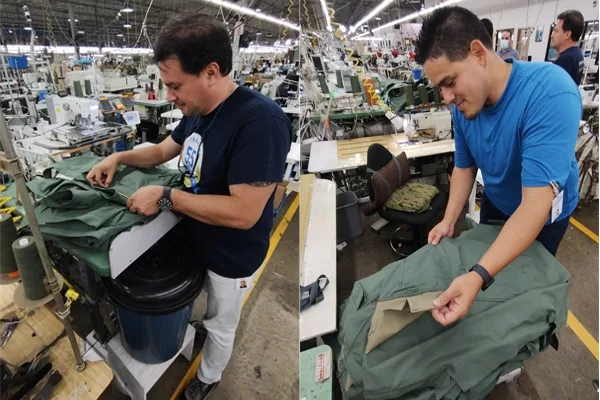 US Military & Law Enforcement Apparel Manufacturer, Propper International™ production floor 