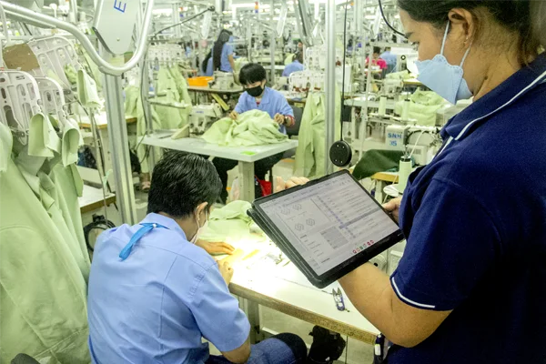 Sewing production line of VT Garment