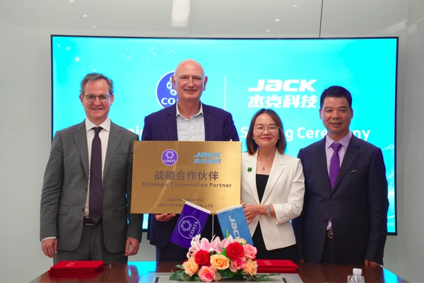 Coats and Jack patner to provide integrate solution to China Apparel SMEs
