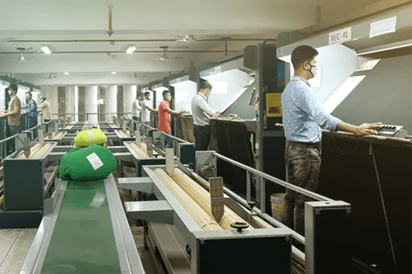 Fakir Fashion Limited fabric inspection room
