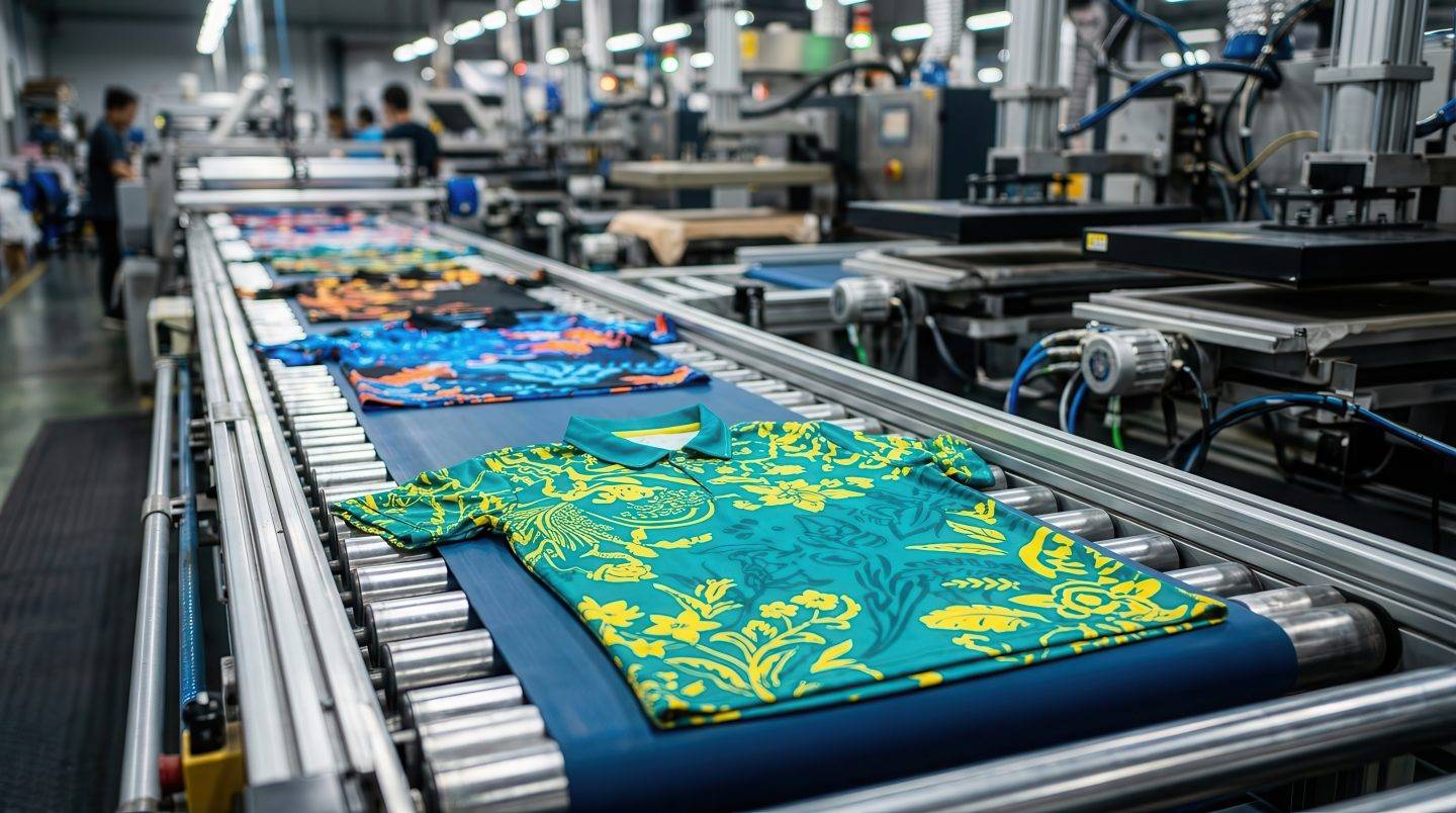 Knitwear production factory