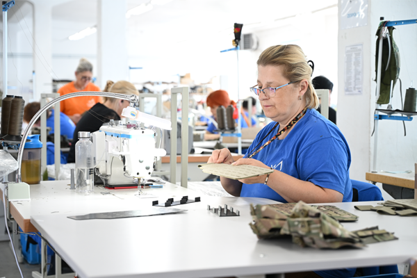 Polish Defence and Uniform Manufacturer UNIFEQ Europe shopfloor